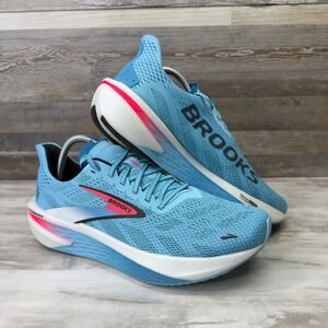 Brooks Hyperion Running Shoes Women 9.5 Blue Pink DNA FLASH 1204211B441